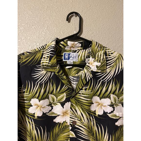 Styled by RJC LTD  made in Hawaii USA men’s button front shirt - Picture 2 of 5